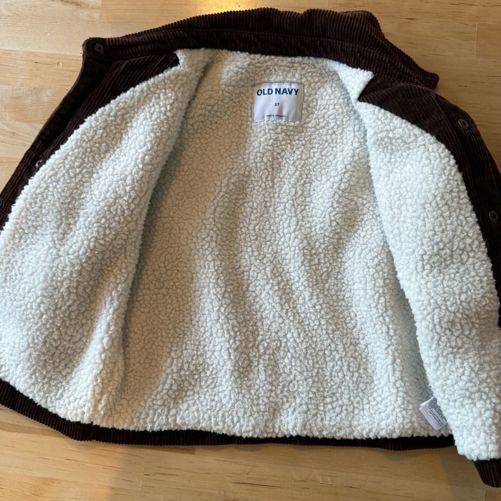 🔆‎ Bundle items 6 for $30 Old Navy Brown Corduroy Kids Jacket